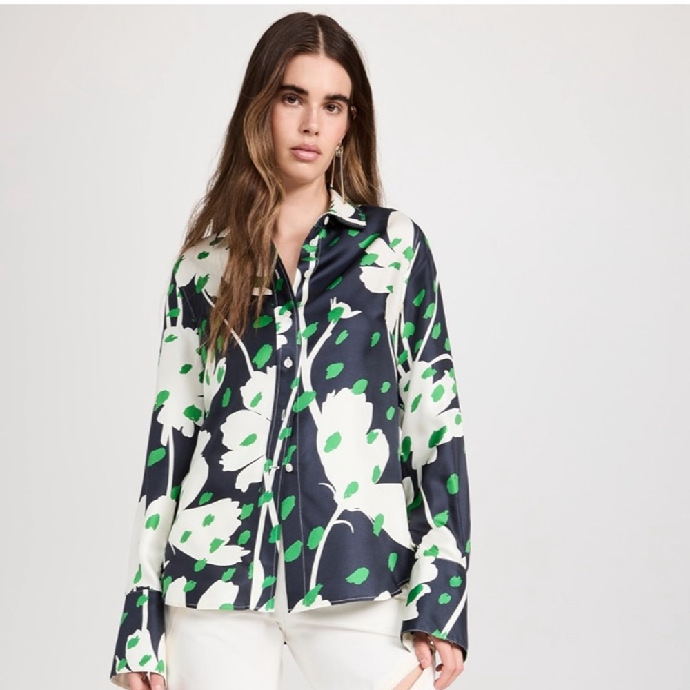 Monse silk blouse